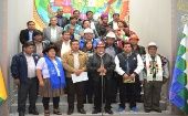 La Conalcam agrupa a las principales organizaciones sociales de Bolivia y formalizaron el binomio Evo-García Linera para las elecciones de 2019.