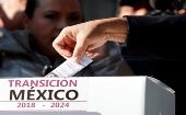López Obrador votó el sábado en la segunda y última consulta ciudadana.