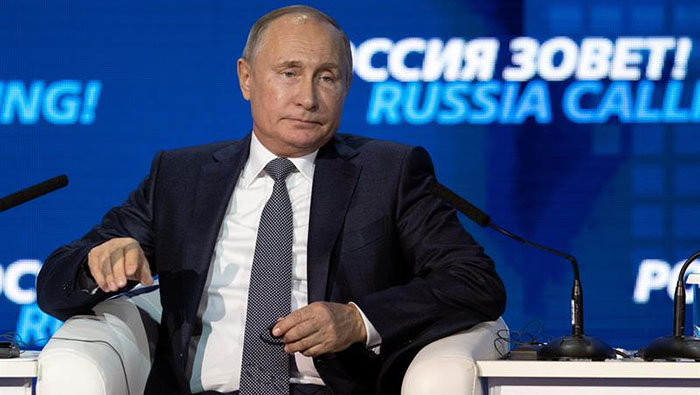 El presidente ruso indicó que Poroskenko 