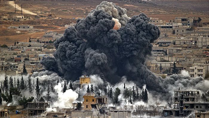 El nuevo ataque de la coalición occidental se concentró en la localidad Al Shaafa, provincia de Deir Ezzor.