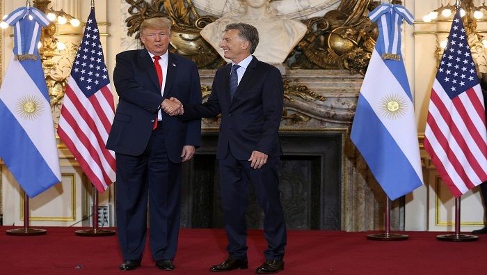 Ambos políticos se reunieron horas antes de la cumbre del G20 que se celebrará en Buenos Aires.