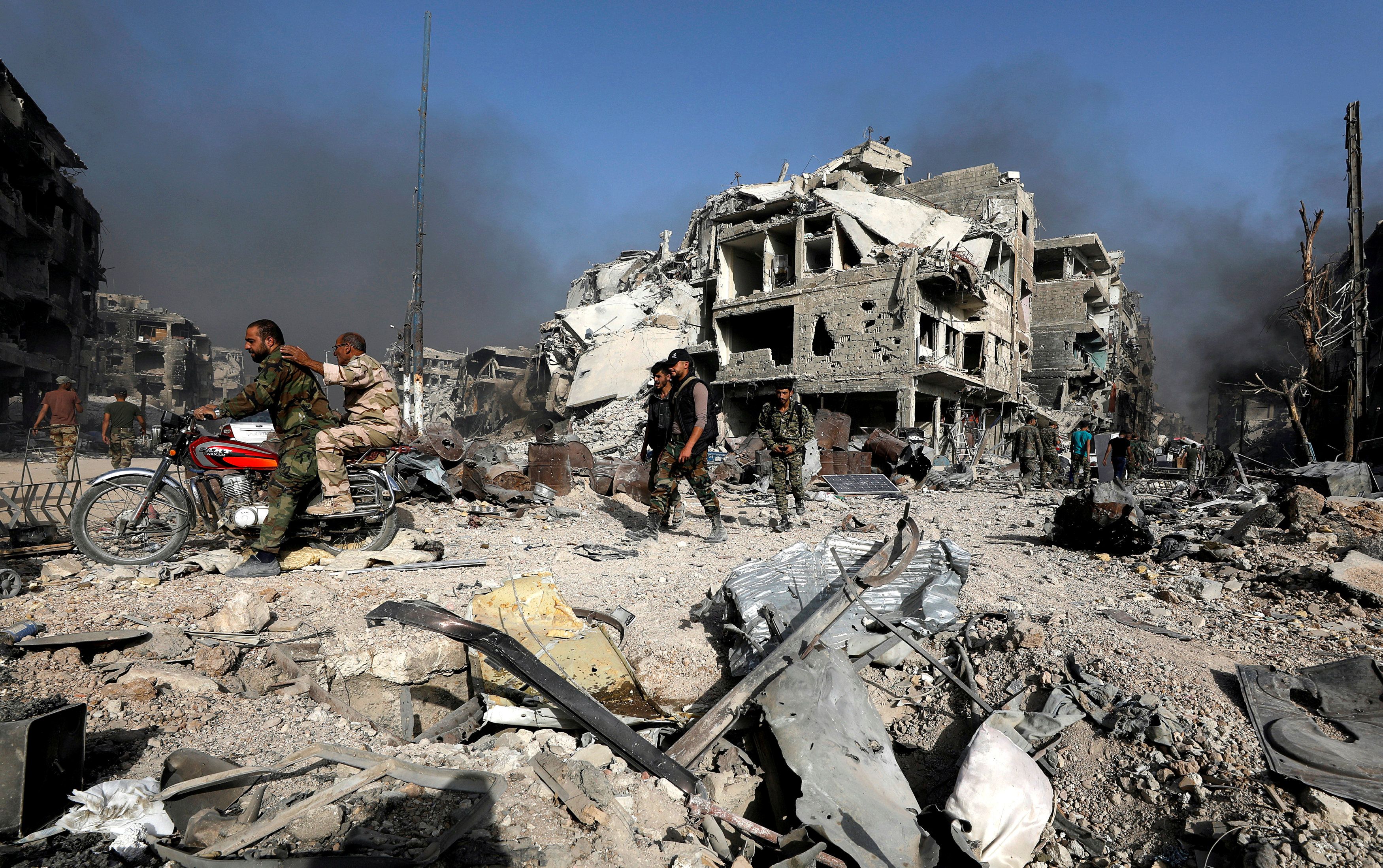 La Cancillería siria responsabilizó a los EE.UU. de los bombardeos perpetrados por la coalición que dirige EE.UU..