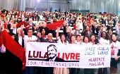 Los movimiento sindicales reunidos en el Congreso Mundial de la CSI pidieron la liberación inmediata de Lula da Silva. 