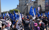 Los manifestantes aseguraron que el déficit habitacional en Argentina aumenta a 40 viviendas por año 