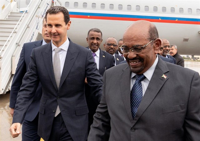 El líder de Sudán expresó su deseo de que Siria retome el papel importante que representa para la región sin injerencia extranjera.