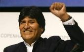 Evo Morales aseguró que la victoria ante el retiro de las tropas de EE.UU. de Siria, le pertenece a su pueblo, al que llamó "digno y soberano".