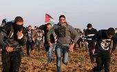 En las movilizaciones semanales de la Gran Marcha del Retorno, iniciada el pasado 30 de marzo, más de 200 palestinos han muerto y miles fueron heridos.