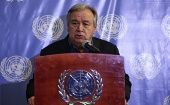 El secretario general de la ONU, António Guterres, pidió cumplir los Acuerdos de Paz firmados en 2016.