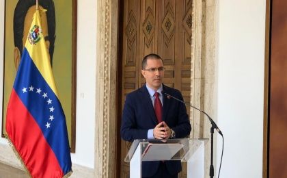 El canciller Jorge Arreaza concluyó el sábado un acertado movimiento en la defensa de la soberanía de Venezuela.