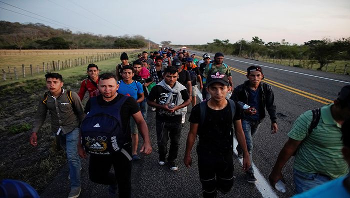 Miles de migrantes centroamericanos han contado con la atención del Estado mexicano.