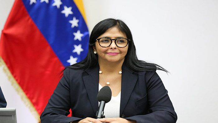 Delcy Rodríguez reiteró la voluntad del pueblo venezolano por defender su soberanía frente a los planes golpistas de EE.UU.
