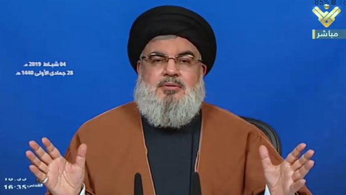 Nasrallah reconoció la labor y el compromiso del Gobierno iraní con los países del Medio Oriente.