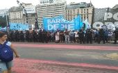 “Basta de hambre, represión y tarifazos” gritan este jueves los argentinos en todo el país.