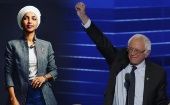 Jewish Senator Bernie Sanders offered his support to Muslim Congresswoman Ilhan Omar amid a smear campaign against her for calling out Israeli lobbiest groups for affecting the U.S. policies and narratives of Israel.