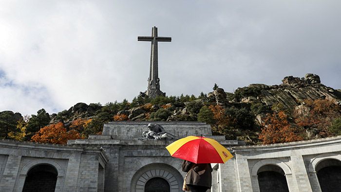 Los restos de Francisco Franco permanecen en el Valle de los Caídos desde el 23 de noviembre de 1975.
