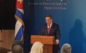 Foreign Minister Rodriguez stressed that Venezuela is not at war, "but it would be an excellent business for US companies."