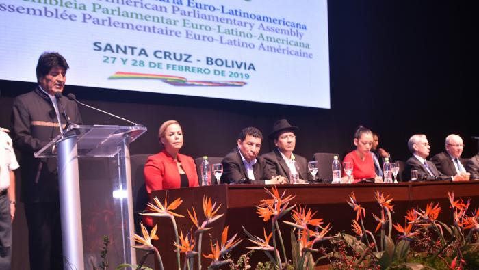 Evo Morales alerta que injerencismo de EE.UU. fragmenta unidad latinoamericana.