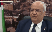 PLO General-Secretary Saeb Erekat at the former consulate describes the closure as “the last nail in the coffin” to peace process. March 3, 2019
