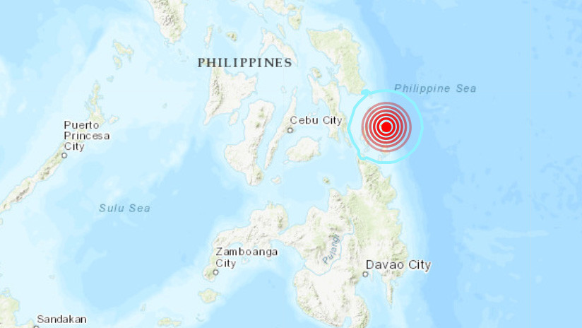Reportan sismo de magnitud 6 en Filipinas