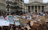 Movilización estudiantil en el mundo contra el cambio climático