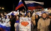 Según una encuesta reciente, el 90 por ciento de los ciudadanos de Crimea volvería a votar por la anexión de su región a Rusia.