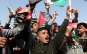 Jóvenes palestinos aseguran que la ley el estado-nación judío intenta borrar su identidad palestina. 
