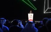 El primer mandatario se mostró satisfecho con la receptividad del gremio empresarial de los Emiratos Árabes Unidos. 