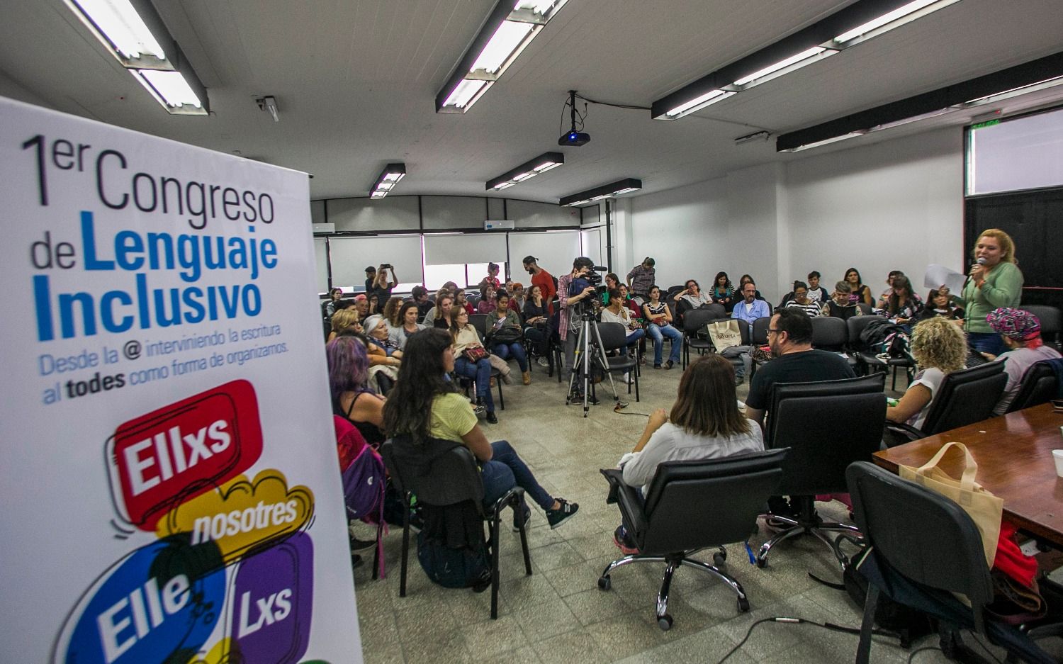 El encuentro, que duró dos días y se llevó a cabo en la ciudad de La Plata, contó con varias actividades, talleres y conversatorios respecto al lenguaje inclusivo.