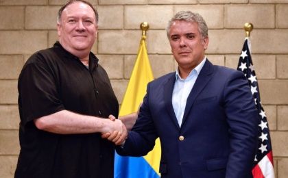 Canciller de Venezuela, Jorge Arreaza, calificó la reunión Colombia-EE.UU. como un "show de adulación".