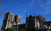 El presidente de Francia, Emmanuel Macron, ha asegurado que reconstruirá la catedral en unos cinco años.