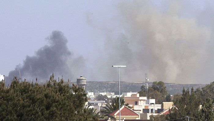 El Ejército Nacional Libio, inició el 4 de abril una ofensiva para recuperar Tripoli de las manos del Gobierno de Acuerdo Nacional.