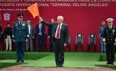 El presidente de México dio el primer "banderazo" para celebrar el inicio de las construcciones del nuevo aeropuerto internacional.