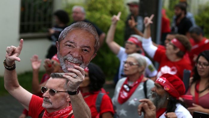 Lula da Silva cumple una condena de ocho años en la penitenciaria de la ciudad de Curitiba desde hace un año.