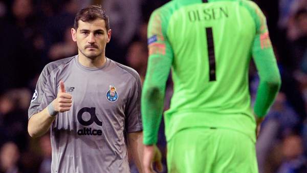 Casillas, campeón del mundo con España, sufrió un infarto durante una sesión con el Oporto.