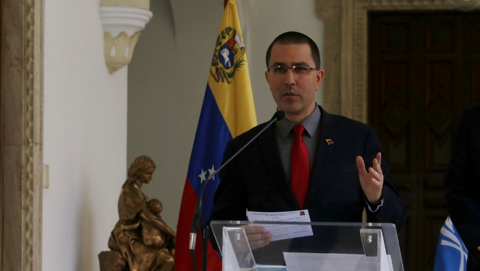 Arreaza aseguró que el Gobierno colombiano 