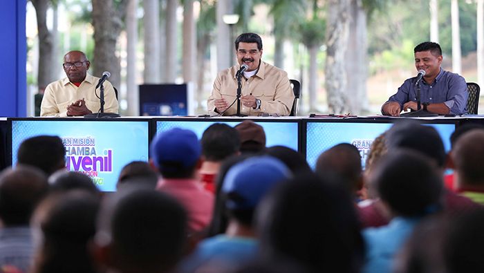 Nicolás Maduro expresó su apoyo al presidente electo de Sudáfrica, Cyril Ramaphosa.