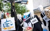 Thousands joined worldwide protests against Chevron and its disregard to human rights and the environment. 