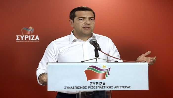 Tsipras declaró que los resultados de las pasadas elecciones parlamentarias concluyeron muy por debajo de las expectativas.
