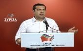 Tsipras declaró que los resultados de las pasadas elecciones parlamentarias concluyeron muy por debajo de las expectativas.