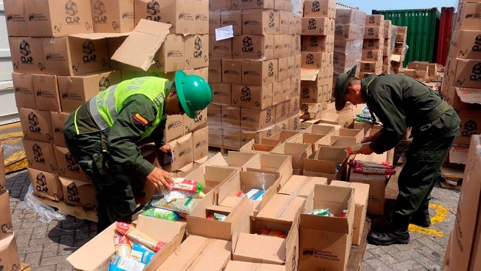 Los CLAP garantizan alimentos esenciales a más de siete millones de familias venezolanas de forma mensual.