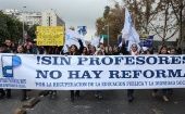 La manifestación recorrió 10 kilómetros por la Ruta 68 hasta Valparaíso.