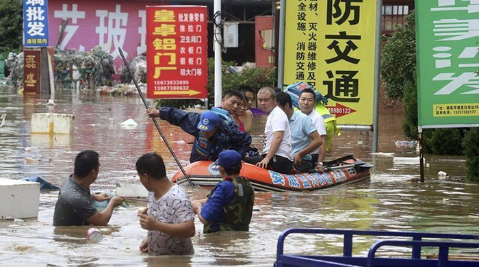 La autoridad meteorológica registra la desaparición de aproximadamente 12 personas en Guangxi.