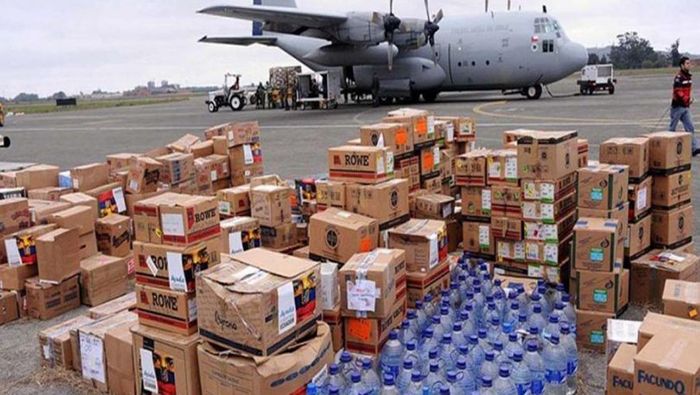 Arribó de supuesto cargamento de ayuda humanitaria para Venezuela a Cúcuta