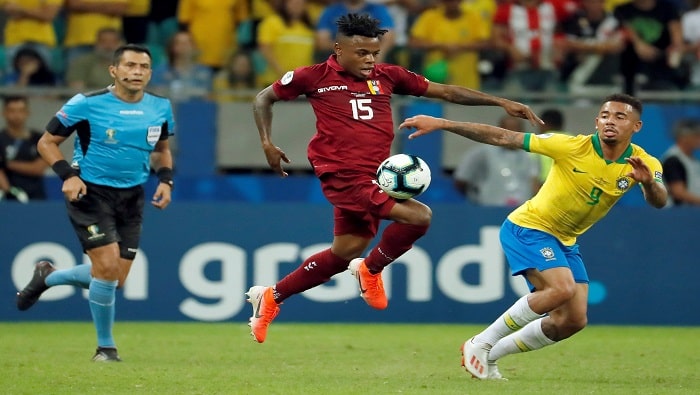 La selección Vinotinto sorprendió al empatar a Brasil en su casa.