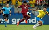 La selección Vinotinto sorprendió al empatar a Brasil en su casa.