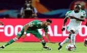 Argelia tiene puntaje perfecto y se ubica como líder del grupo en la Copa África 2019.