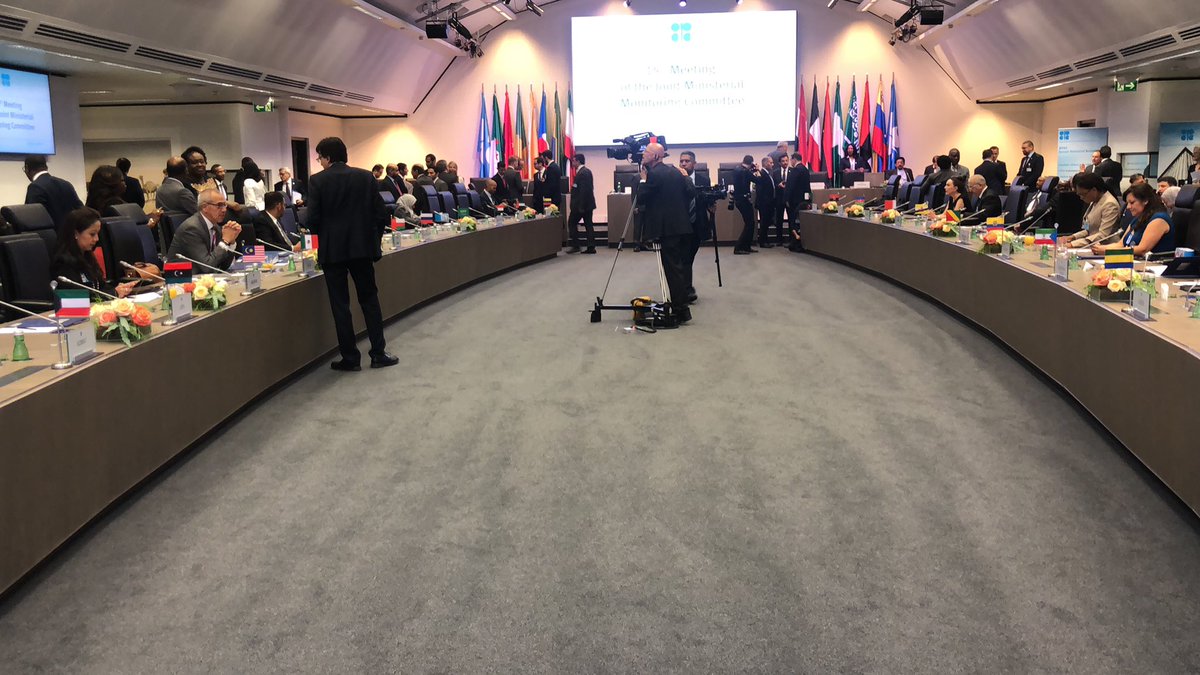 Previamente, se realizó la 15 reunión de monitoreo conjunto donde países OPEP y no OPEP evalúan el acuerdo de cooperación, es decir, el recorte que corresponde a cada nación.