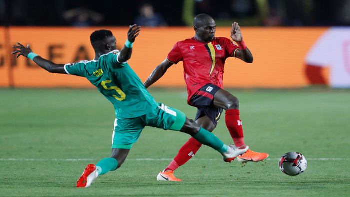 Senegal venció 1-0 a Uganda con gol de Sadio Mané al minuto 15 del partido, en la primera etapa de los octavos de final.