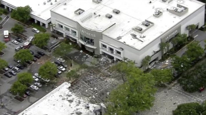 Los medios locales informan que la explosión se produjo cerca del centro comercial Fountains.