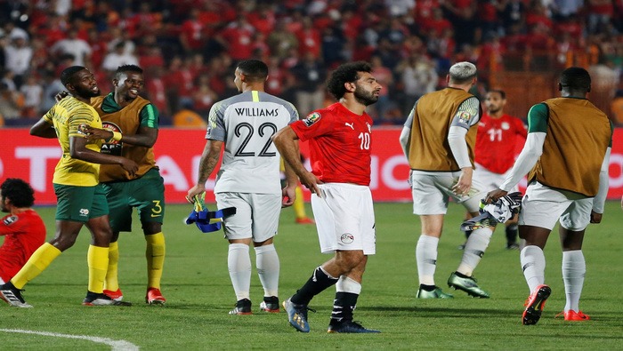 Egipto mantuvo la posesión del balón con un 63 por ciento, realizó 483 pases, con 15 remates y solo recibió una tarjeta amarilla.